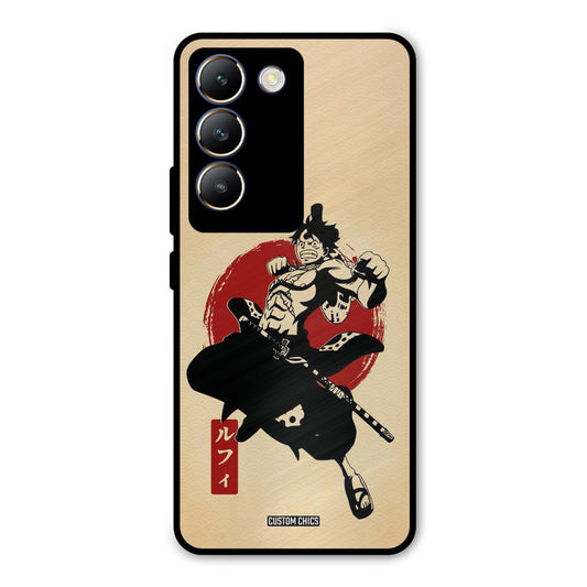 Luffy Painting Vivo Y200e Mobile Back Cover - Anime PrintShield Case