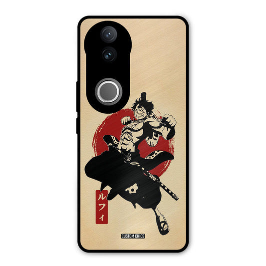 Luffy Painting iQOO Z10R Mobile Back Cover - Anime PrintShield Case