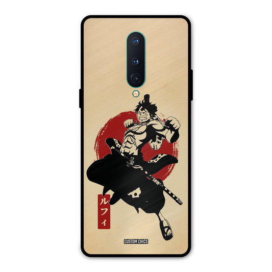 Luffy Painting Oneplus 8 Mobile Back Cover - Anime PrintShield Case