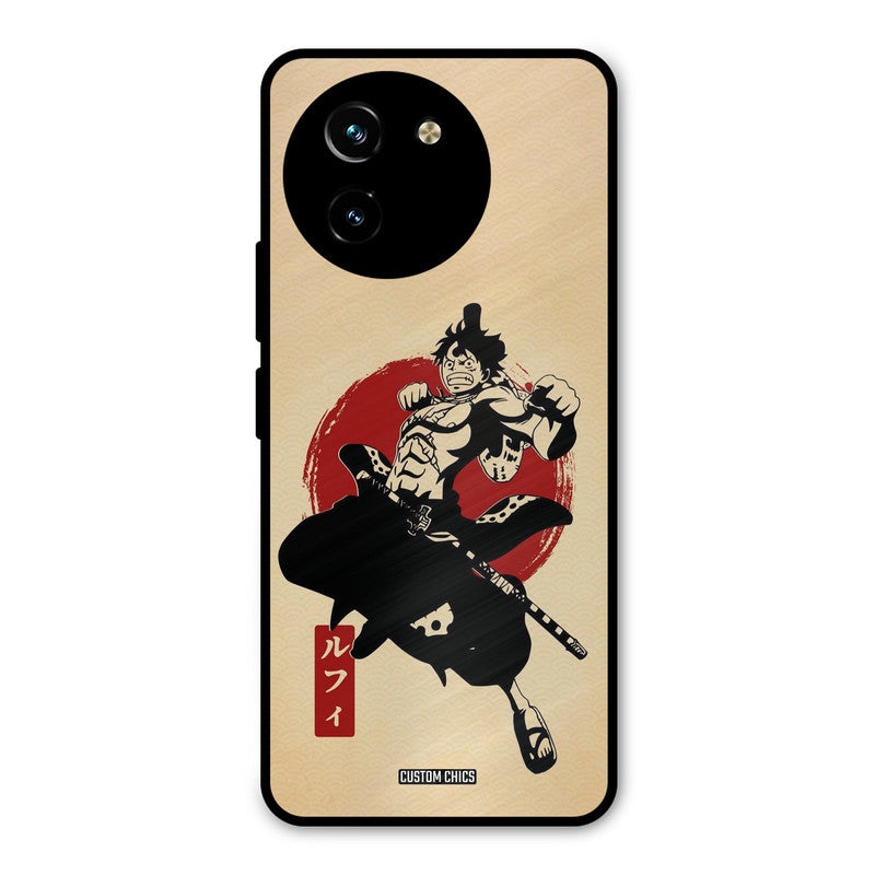 Luffy Painting Vivo Y200i Mobile Back Cover - Anime PrintShield Case