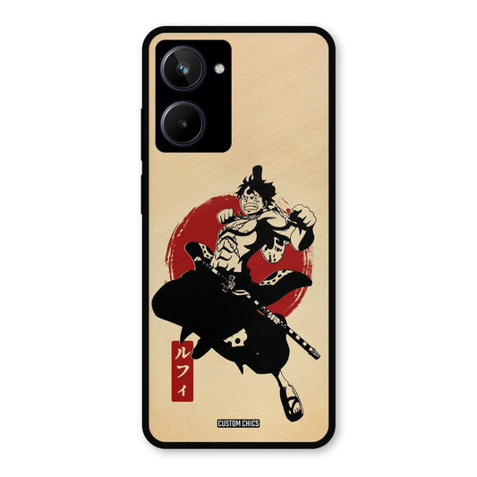 Luffy Painting Realme 10 Mobile Back Cover - Anime PrintShield Case