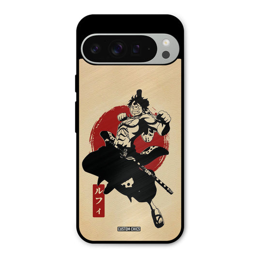 Luffy Painting Google Pixel 9 Pro XL Mobile Back Cover - Anime PrintShield Case