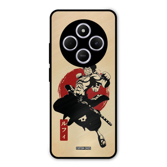 Luffy Painting Poco M7 Mobile Back Cover - Anime PrintShield Case