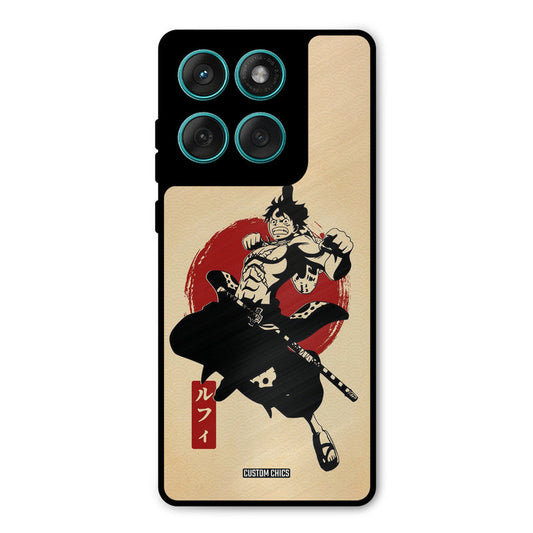Luffy Painting Motorola Edge 60 Mobile Back Cover - Anime PrintShield Case