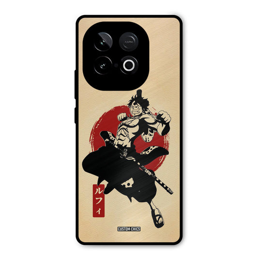 Luffy Painting iQOO Neo 10 Mobile Back Cover - Anime PrintShield Case
