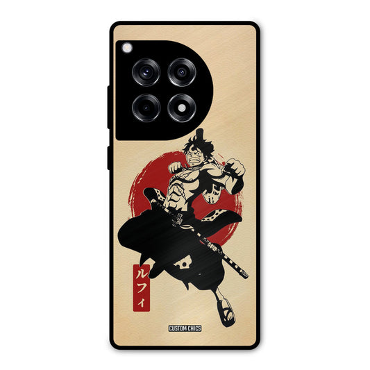 Luffy Painting OnePlus 12R Mobile Back Cover - Anime PrintShield Case
