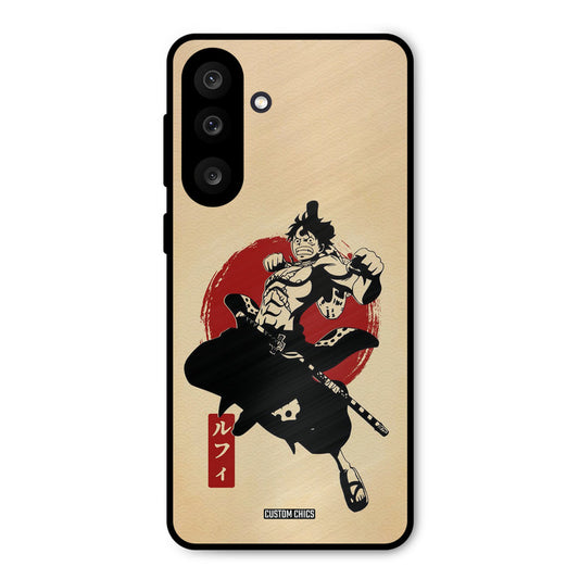 Luffy Painting Samsung Galaxy M56 Mobile Back Cover - Anime PrintShield Case