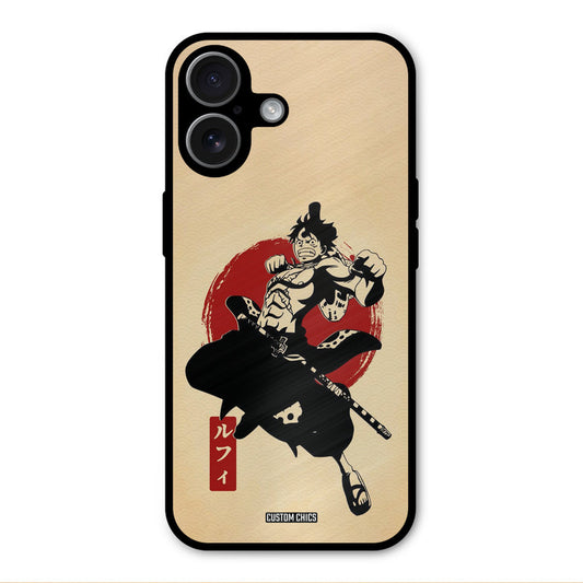Luffy Painting iPhone 17 Mobile Back Cover - Anime PrintShield Case