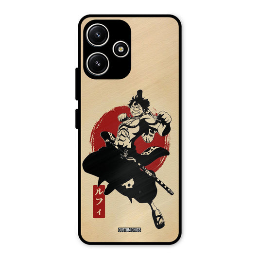 Luffy Painting Redmi 12 5G Mobile Back Cover - Anime PrintShield Case