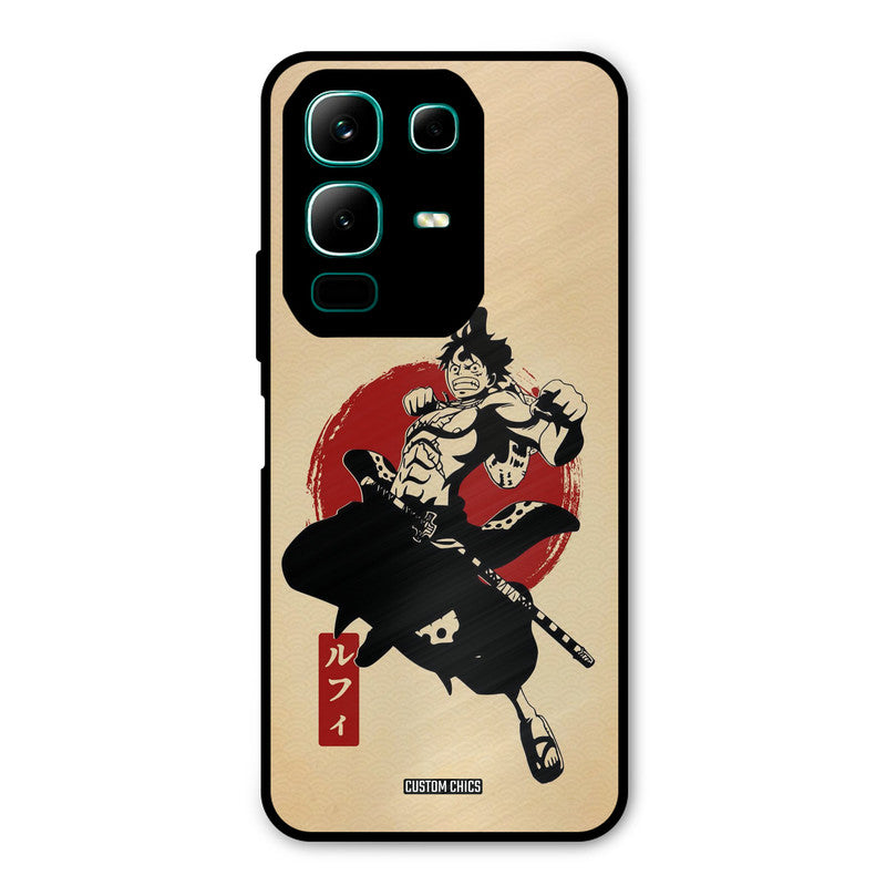 Luffy Painting Infinix Note 50x Mobile Back Cover - Anime PrintShield Case