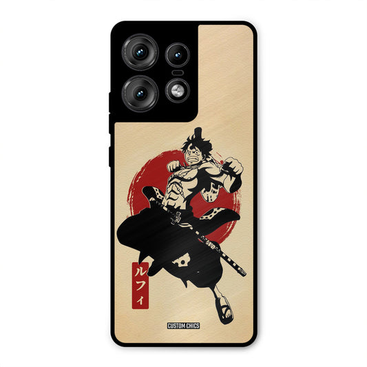 Luffy Painting Motorola Edge 50 Pro Mobile Back Cover - Anime PrintShield Case