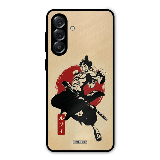 Luffy Painting Samsung Galaxy A36 Mobile Back Cover - Anime PrintShield Case