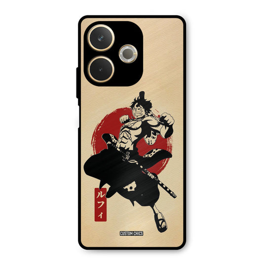 Luffy Painting Oppo A5 Pro Mobile Back Cover - Anime PrintShield Case