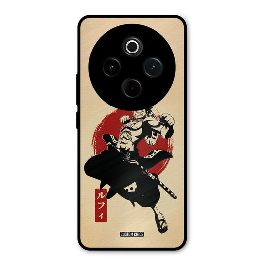 Luffy Painting iQoo Z10 Mobile Back Cover - Anime PrintShield Case