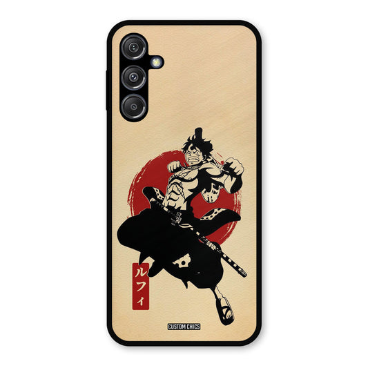 Luffy Painting Samsung Galaxy M34 5G Mobile Back Cover - Anime PrintShield Case