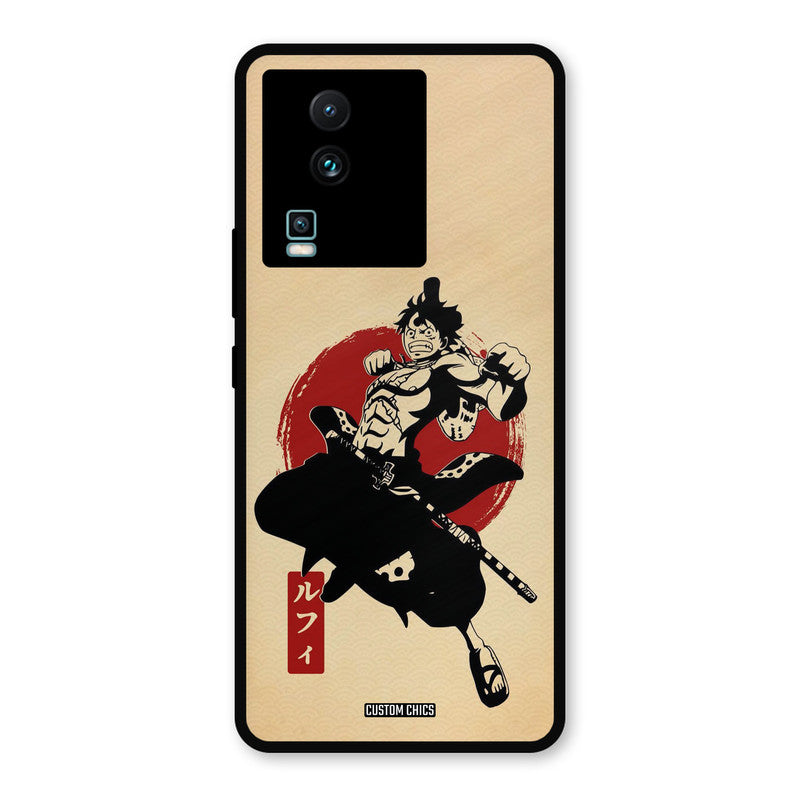 Luffy Painting IQOO Neo 7 Pro Mobile Back Cover - Anime PrintShield Case