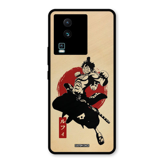Luffy Painting IQOO Neo 7 Pro Mobile Back Cover - Anime PrintShield Case