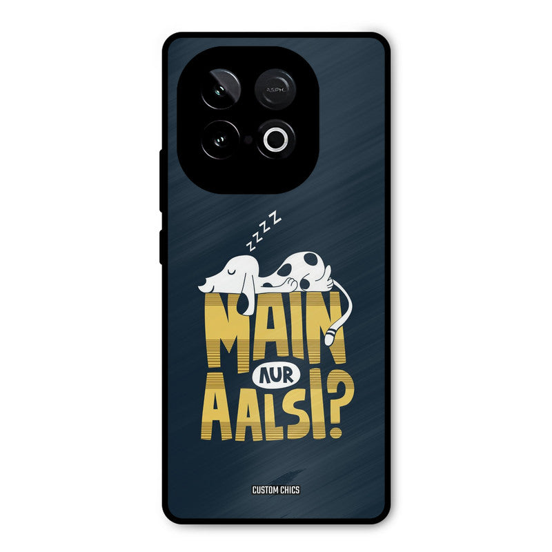 Main Aur Aalsi iQOO Neo 10 Mobile Back Cover - Typography PrintShield Case