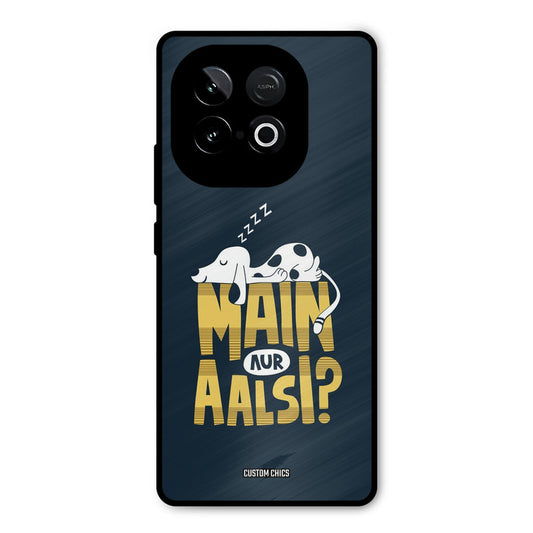 Main Aur Aalsi iQOO Neo 10 Mobile Back Cover - Typography PrintShield Case