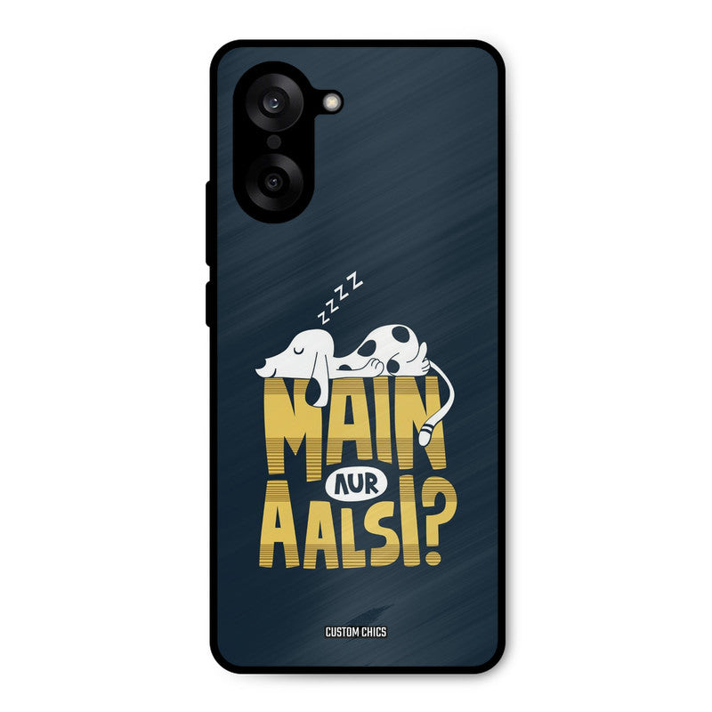 Main Aur Aalsi Oneplus Nord CE5 Mobile Back Cover - Typography PrintShield Case