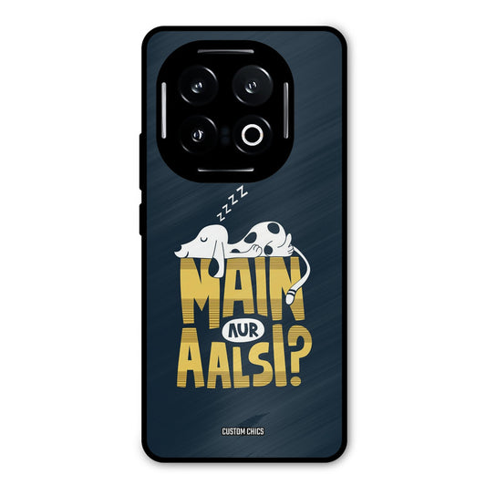 Main Aur Aalsi iQOO 13 Mobile Back Cover - Typography PrintShield Case