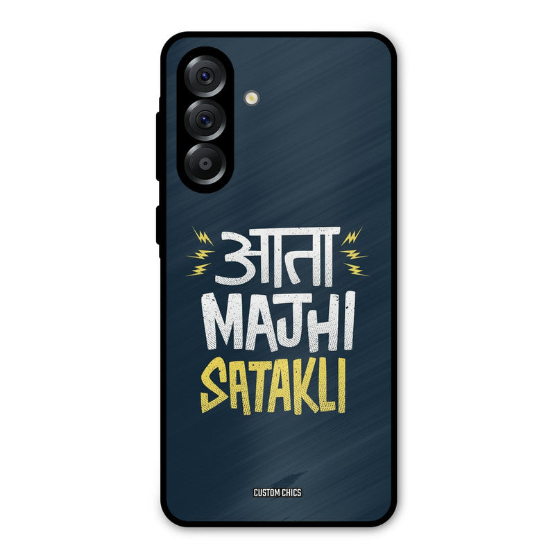 Majhi Satakli Samsung Galaxy A36 Mobile Back Cover - Typography PrintShield Case