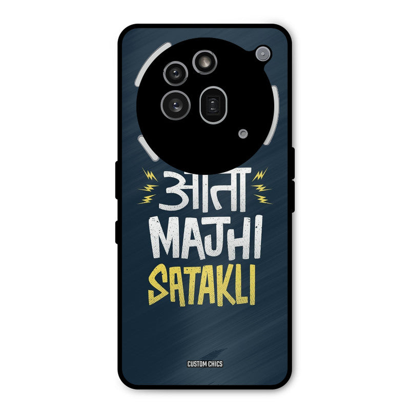Majhi Satakli Nothing Phone 3A Pro Mobile Back Cover - Typography PrintShield Case