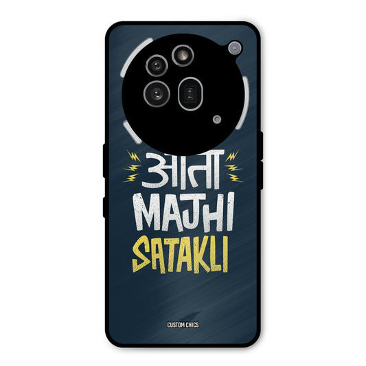 Majhi Satakli Nothing Phone 3A Pro Mobile Back Cover - Typography PrintShield Case
