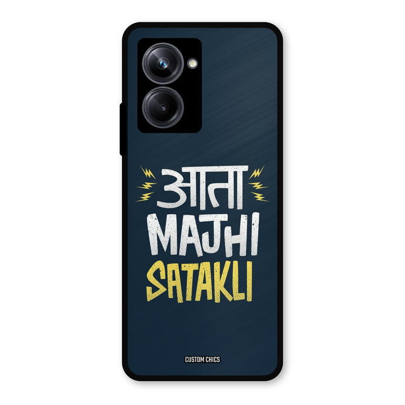 Majhi Satakli Realme 10 Pro Mobile Back Cover - Typography PrintShield Case