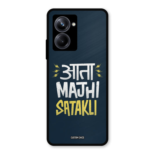 Majhi Satakli Realme 10 Pro Mobile Back Cover - Typography PrintShield Case