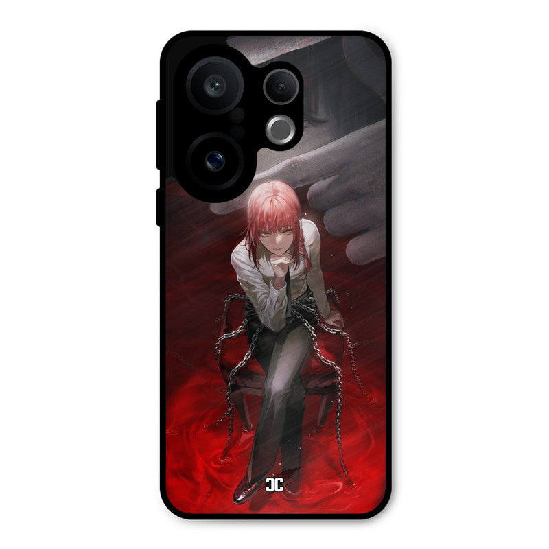 Makima Chains Vivo X200 FE Mobile Back Cover - Anime PrintShield Case