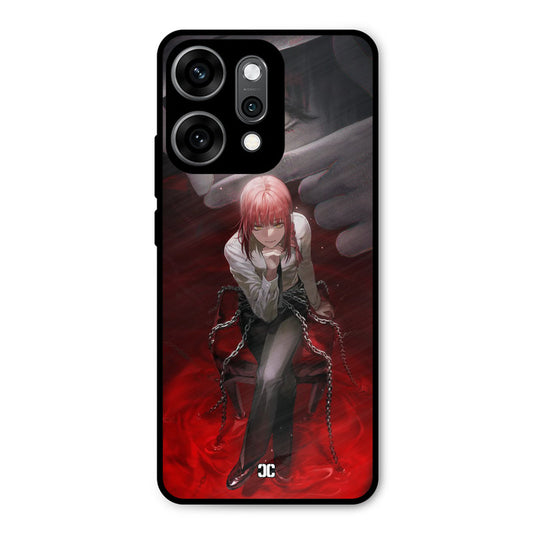 Makima Chains Oppo Reno 14 Pro Mobile Back Cover - Anime PrintShield Case