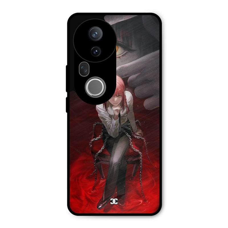 Makima Chains Vivo T4 Ultra Mobile Back Cover - Anime PrintShield Case