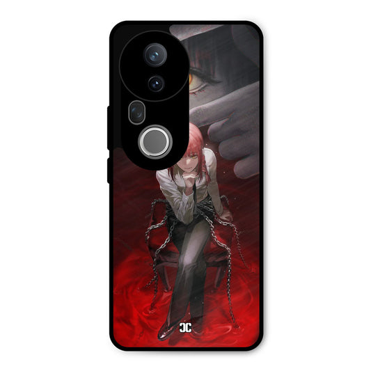 Makima Chains Vivo T4 Ultra Mobile Back Cover - Anime PrintShield Case