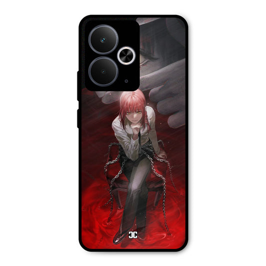 Makima Chains Realme 14T Mobile Back Cover - Anime PrintShield Case