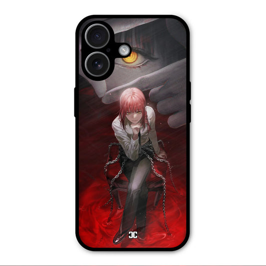 Makima Chains iPhone 17 Mobile Back Cover - Anime PrintShield Case