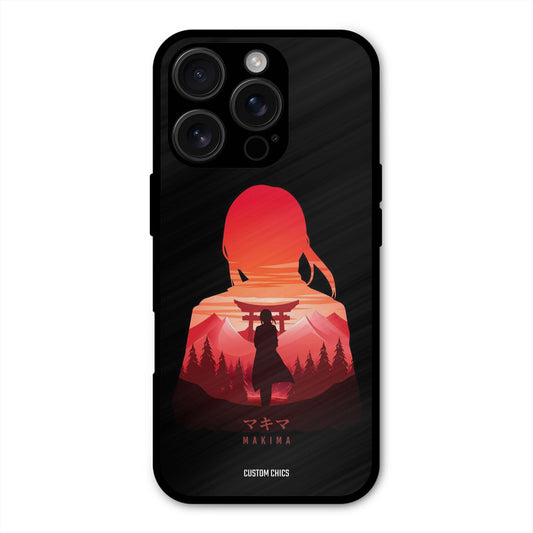 Makima iPhone 16 Pro Max Mobile Back Cover - Anime PrintShield Case