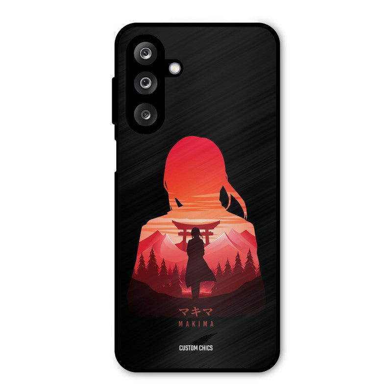 Makima Samsung Galaxy M36 Mobile Back Cover - Anime PrintShield Case