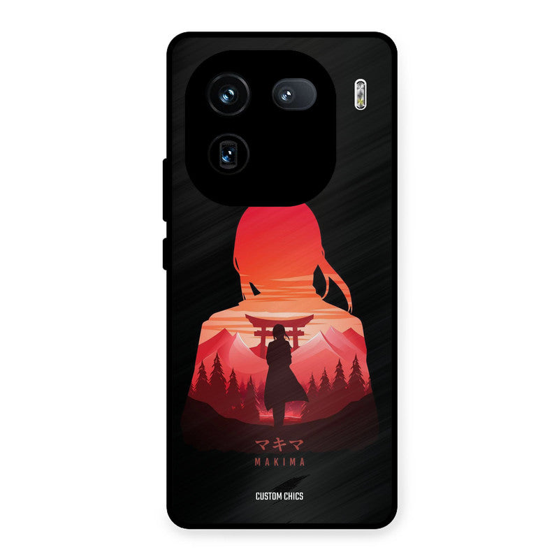 Makima iQOO 12 Mobile Back Cover - Anime PrintShield Case