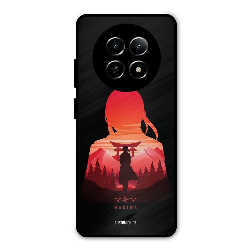 Makima Realme Narzo N65 Mobile Back Cover - Anime PrintShield Case