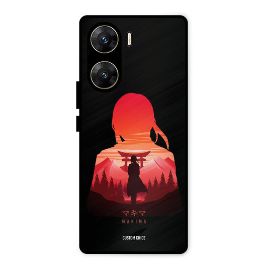 Makima Vivo V29e Mobile Back Cover - Anime PrintShield Case