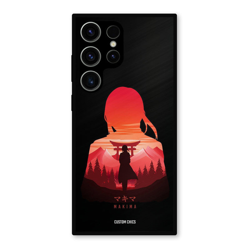 Makima Samsung Galaxy S23 Ultra Mobile Back Cover - Anime PrintShield Case