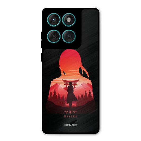 Makima Motorola Edge 60 Mobile Back Cover - Anime PrintShield Case