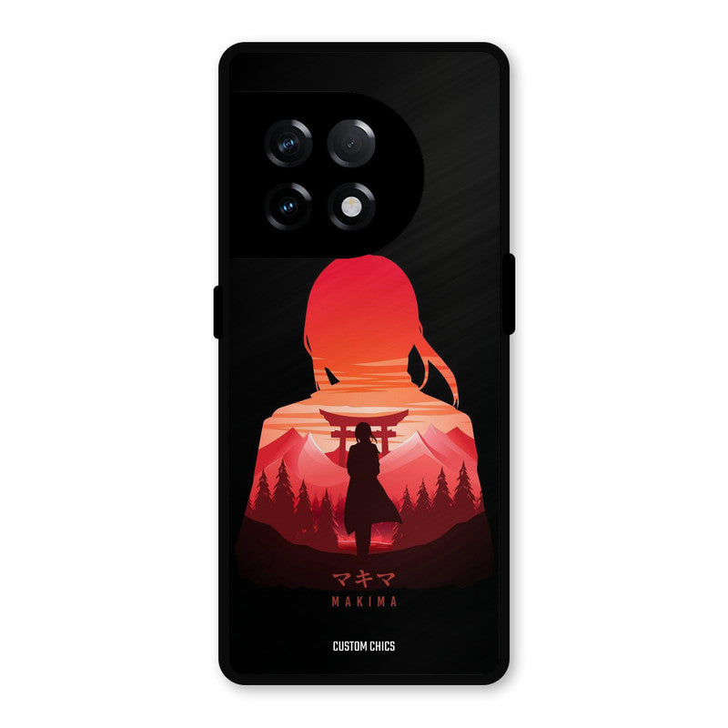 Makima OnePlus 11R Mobile Back Cover - Anime PrintShield Case
