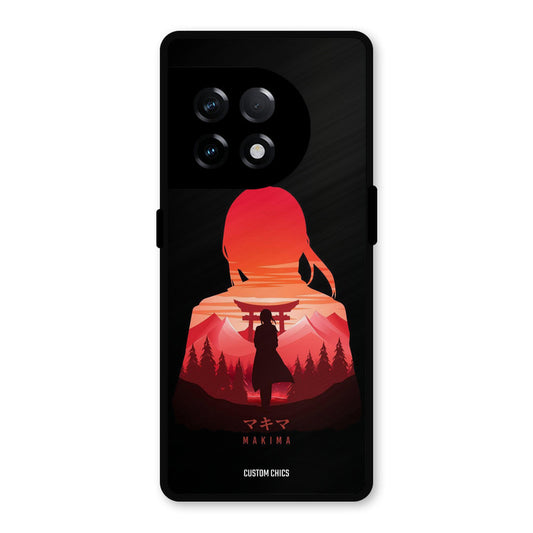 Makima OnePlus 11R Mobile Back Cover - Anime PrintShield Case