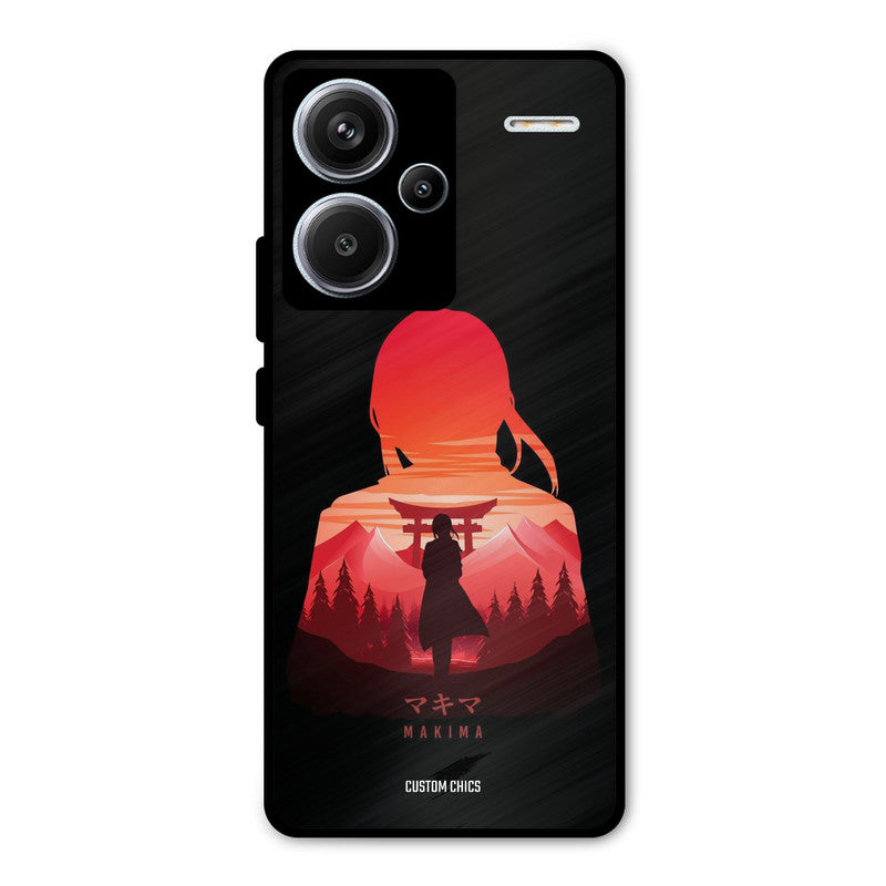 Makima Redmi Note 13 Pro Plus Mobile Back Cover - Anime PrintShield Case