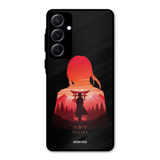Makima Samsung Galaxy A55 5G Mobile Back Cover - Anime PrintShield Case