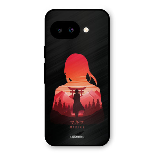 Makima Google Pixel 9A Mobile Back Cover - Anime PrintShield Case