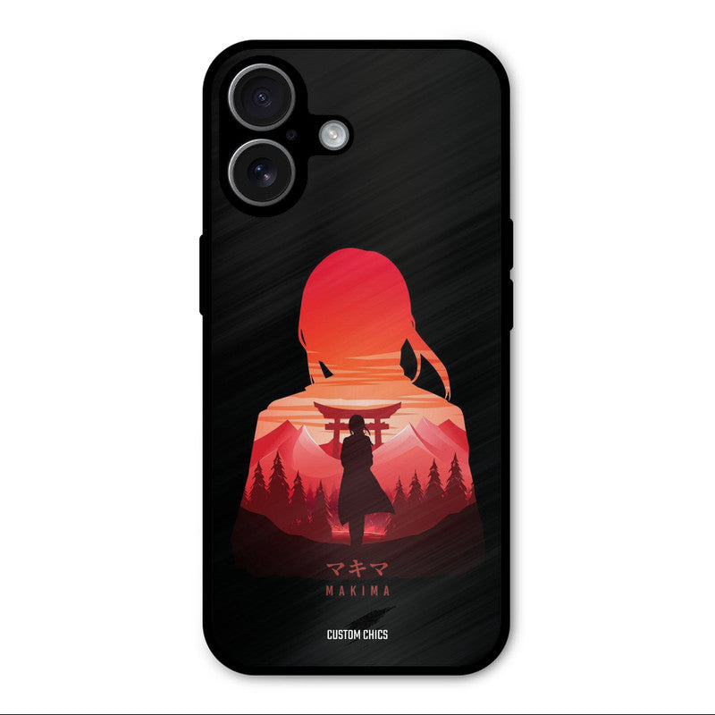 Makima iPhone 17 Mobile Back Cover - Anime PrintShield Case