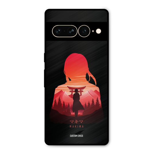 Makima Google Pixel 7 Pro Mobile Back Cover - Anime PrintShield Case